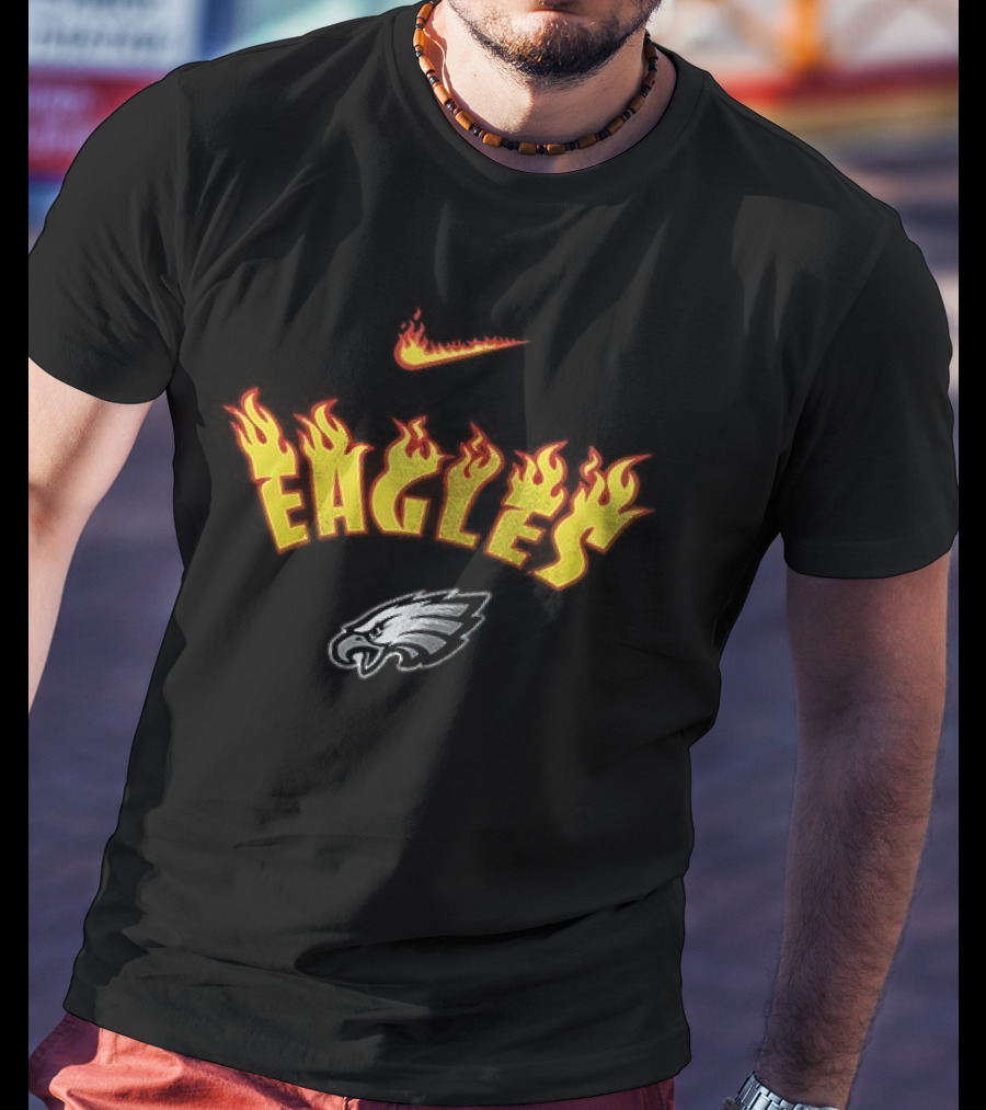 Nike Philadelphia Eagles Firewave Fly Eagle Fly T-Shirt