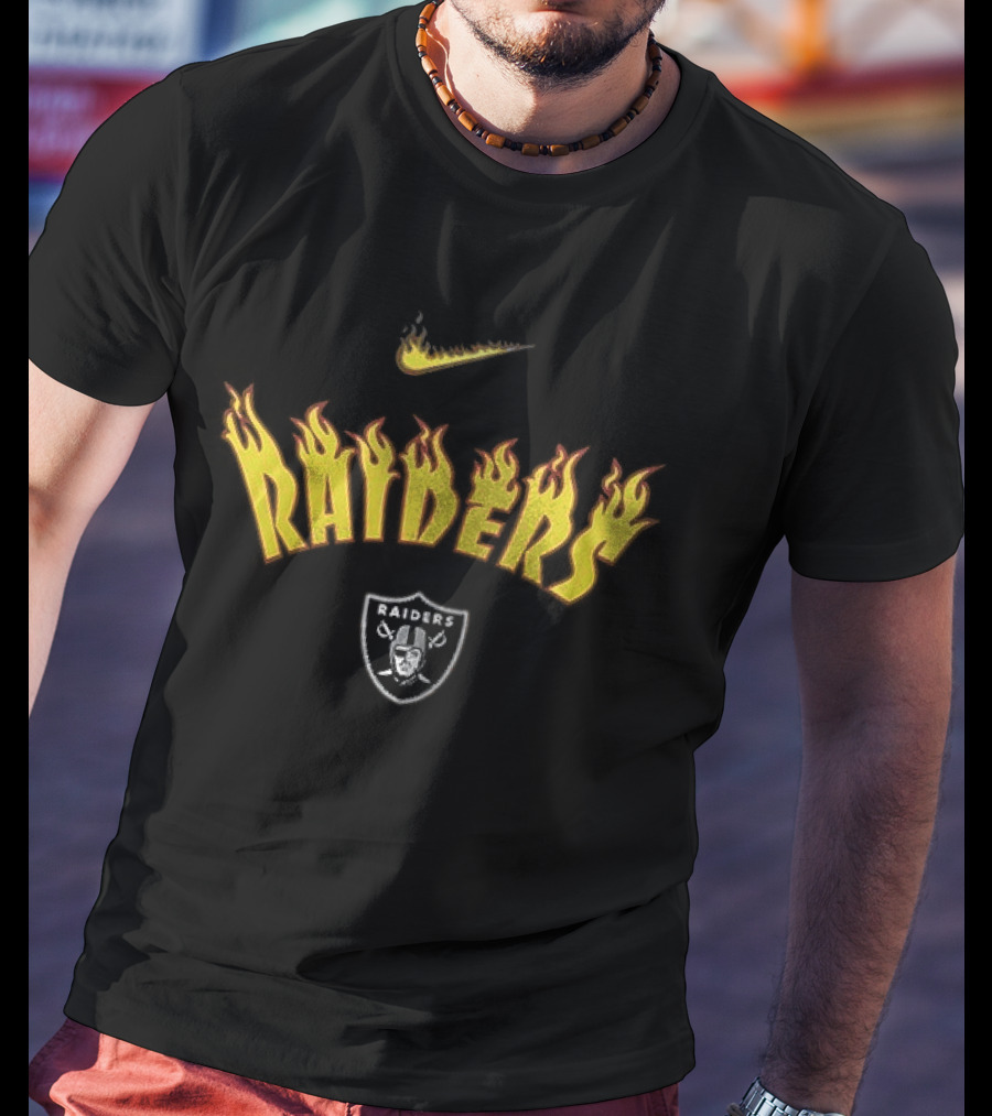 Las Vegas Raiders Firewave Just Win Baby Helmet Nike T-Shirt