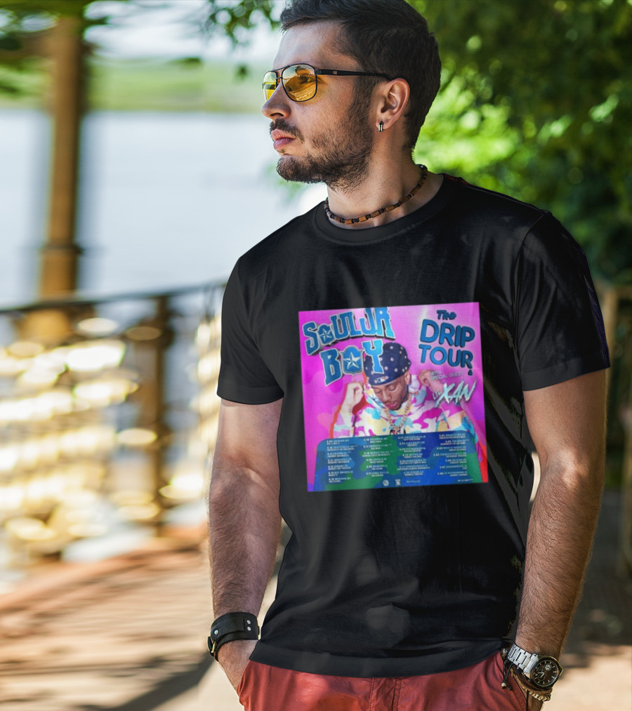 Soulja Boy Lil Xan The Drip Tour 2026 US Concert Dates With Special Guest T-Shirt