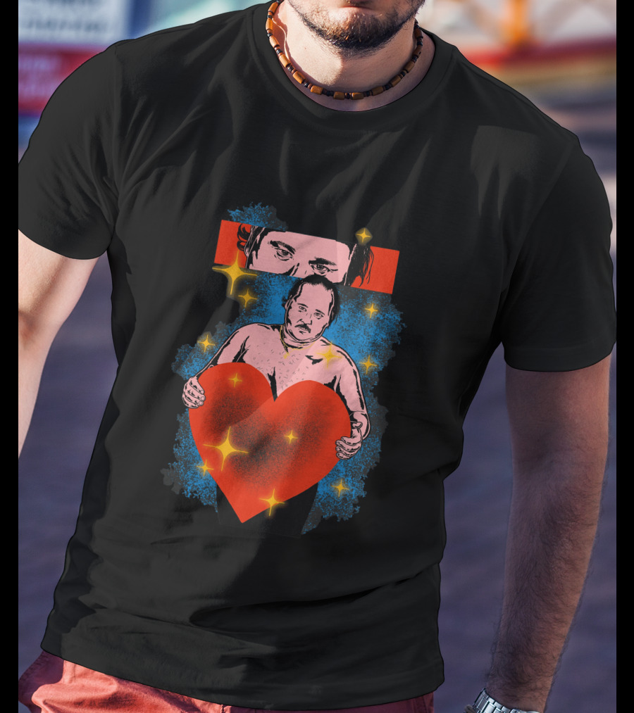 Stavvy Halkias The Dreamboat Tour 2025 2026 Heart Illustration With Star Accents T-Shirt