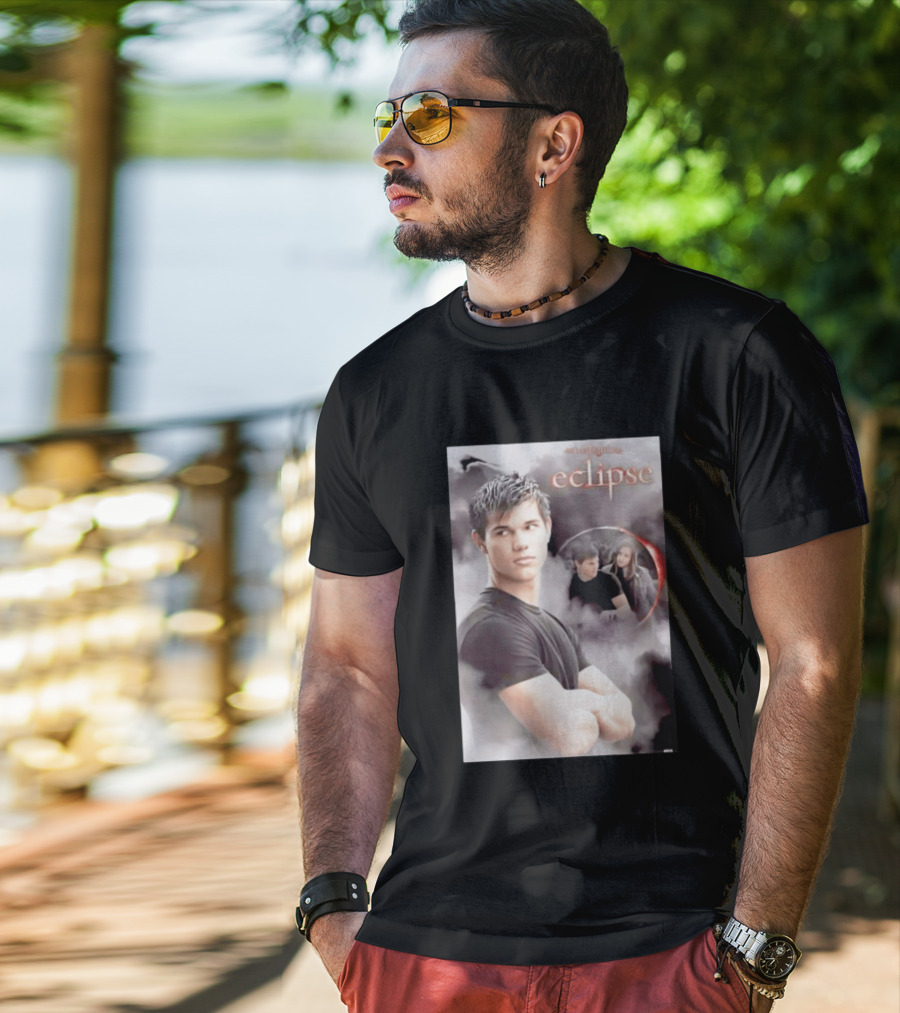 Twilight Saga Eclipse Movie Jacob Black Character Fan Favorite T-Shirt