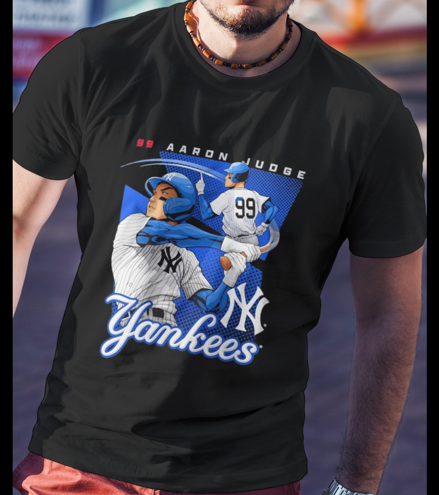 New York Yankees Aaron Judge Anime Yankees 99 T-Shirt