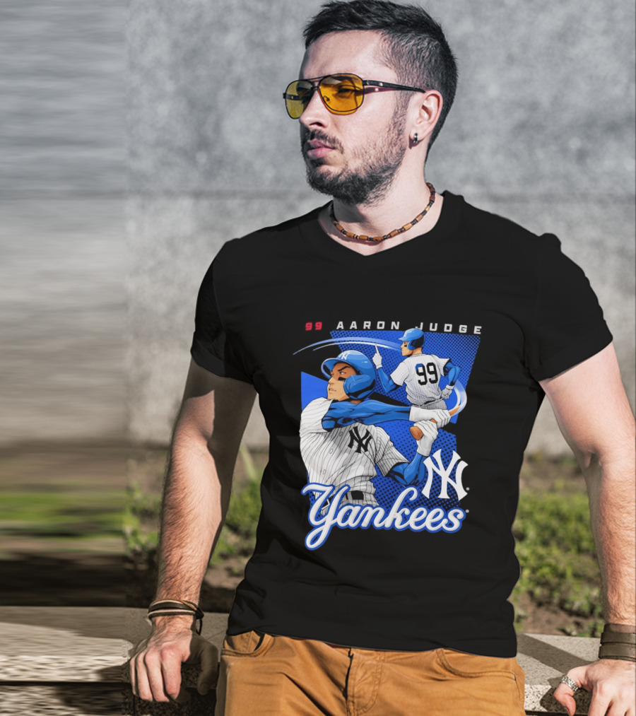 New York Yankees Aaron Judge Anime Yankees 99 T-Shirt