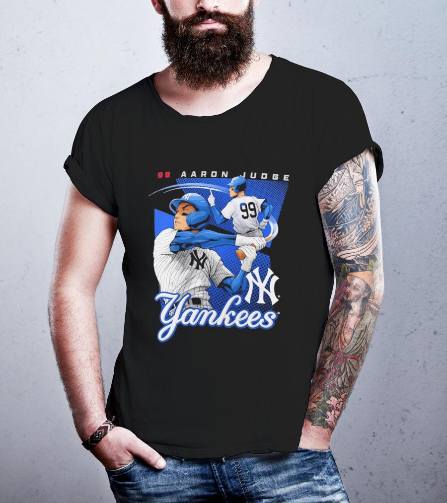 New York Yankees Aaron Judge Anime Yankees 99 T-Shirt