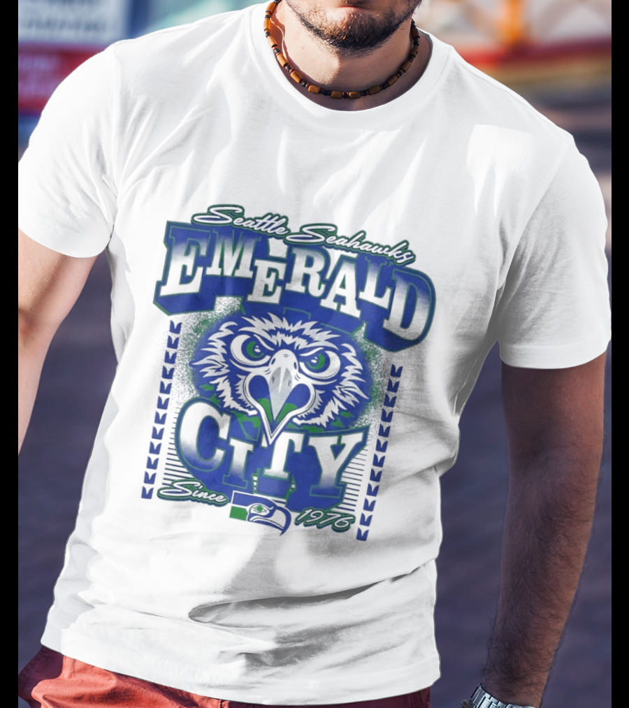 Seattle Seahawks Emerald City Since 1976 T-Shirt