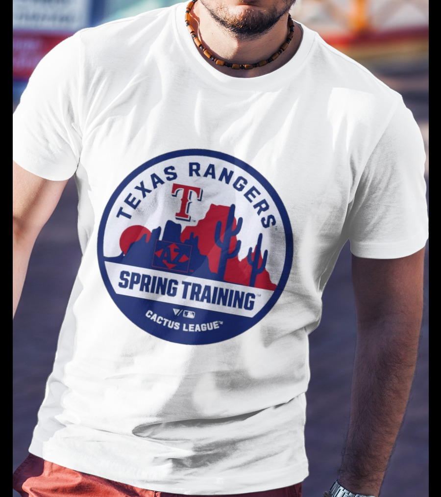 Texas Rangers Spring Training Cactus League Luxe Knit T-Shirt
