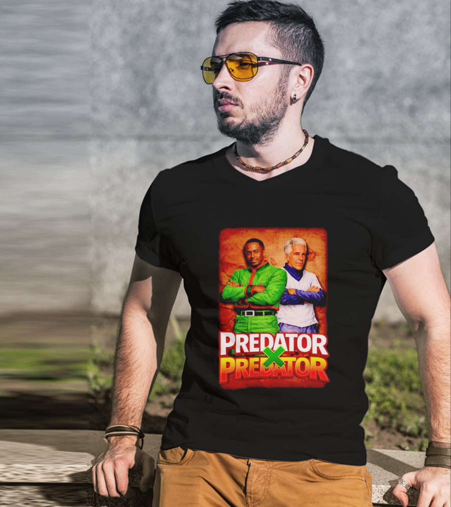 Predator X Predator Epstein And Diddy T-Shirt