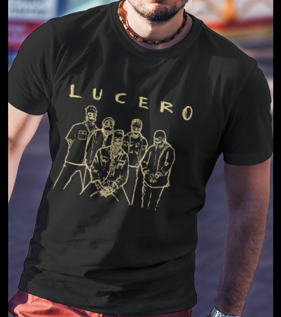 Lucero Band Skeleton T-Shirt