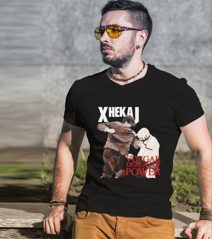 Xhekaj Vulgar Display Of Power Hockey Fight T-Shirt