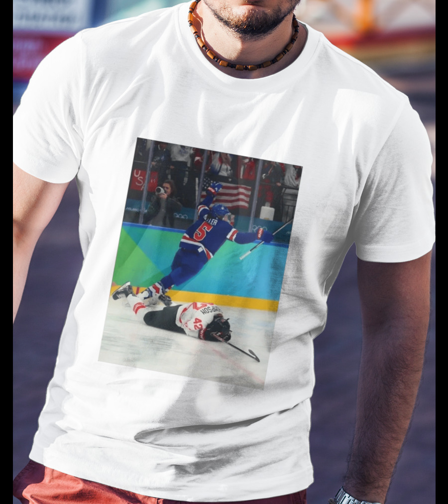 Megan Keller USA Olympic Hockey OT Goal Celebration T-Shirt