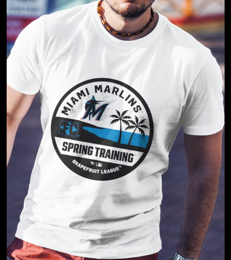 Miami Marlins Spring Training Grapefruit League Luxe Knit T-Shirt