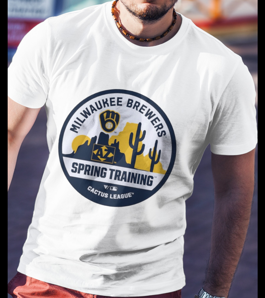 Milwaukee Brewers Cactus League Spring Training Luxe Knit Levelwear T-Shirt