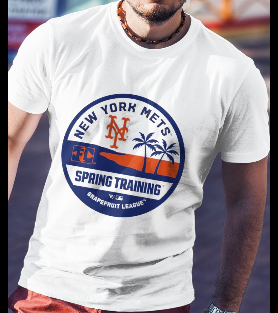 New York Mets Spring Training Grapefruit League Luxe Knit T-Shirt