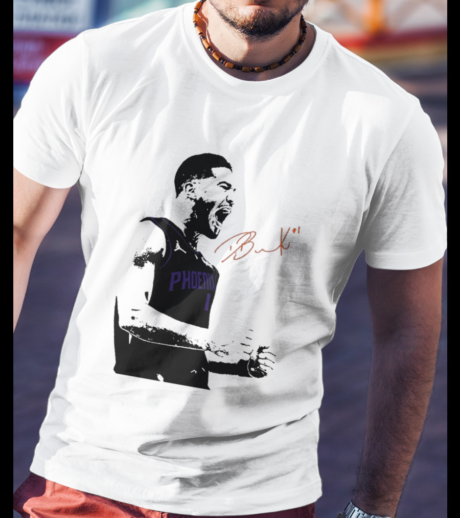 Phoenix Suns Booker Signature Don't Tap T-Shirt