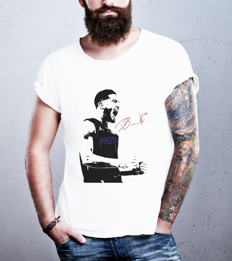 Phoenix Suns Booker Signature Don't Tap T-Shirt