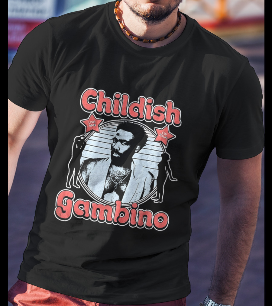 Childish Gambino Live And On Tour T-Shirt