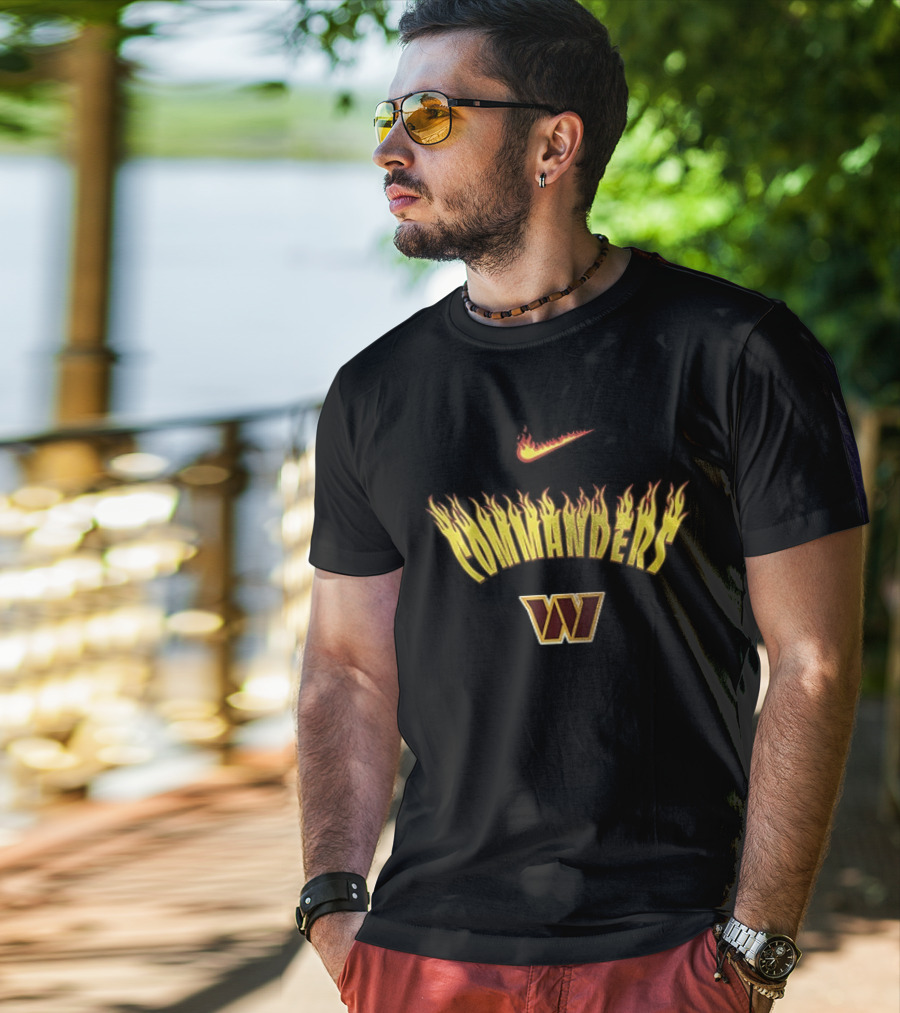 Nike Washington Commanders Firewave Take Command T-Shirt