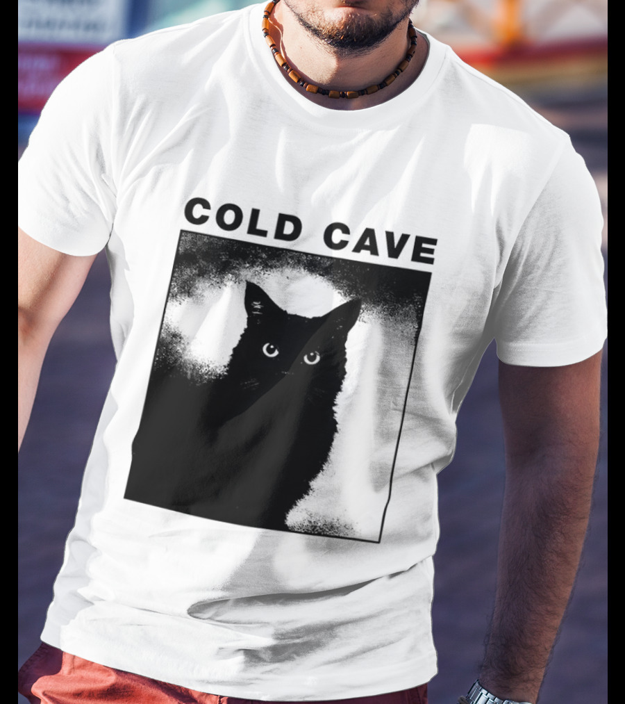 COLD CAVE Cat In Shadow T-Shirt