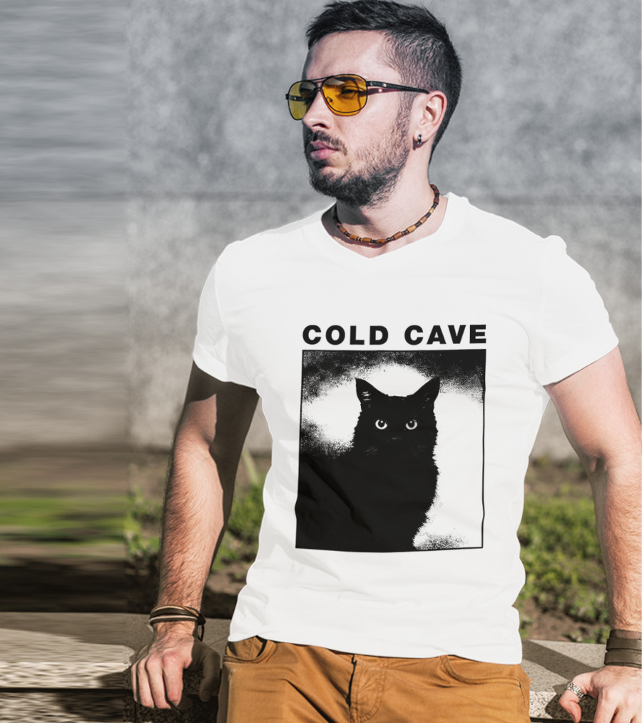 COLD CAVE Cat In Shadow T-Shirt