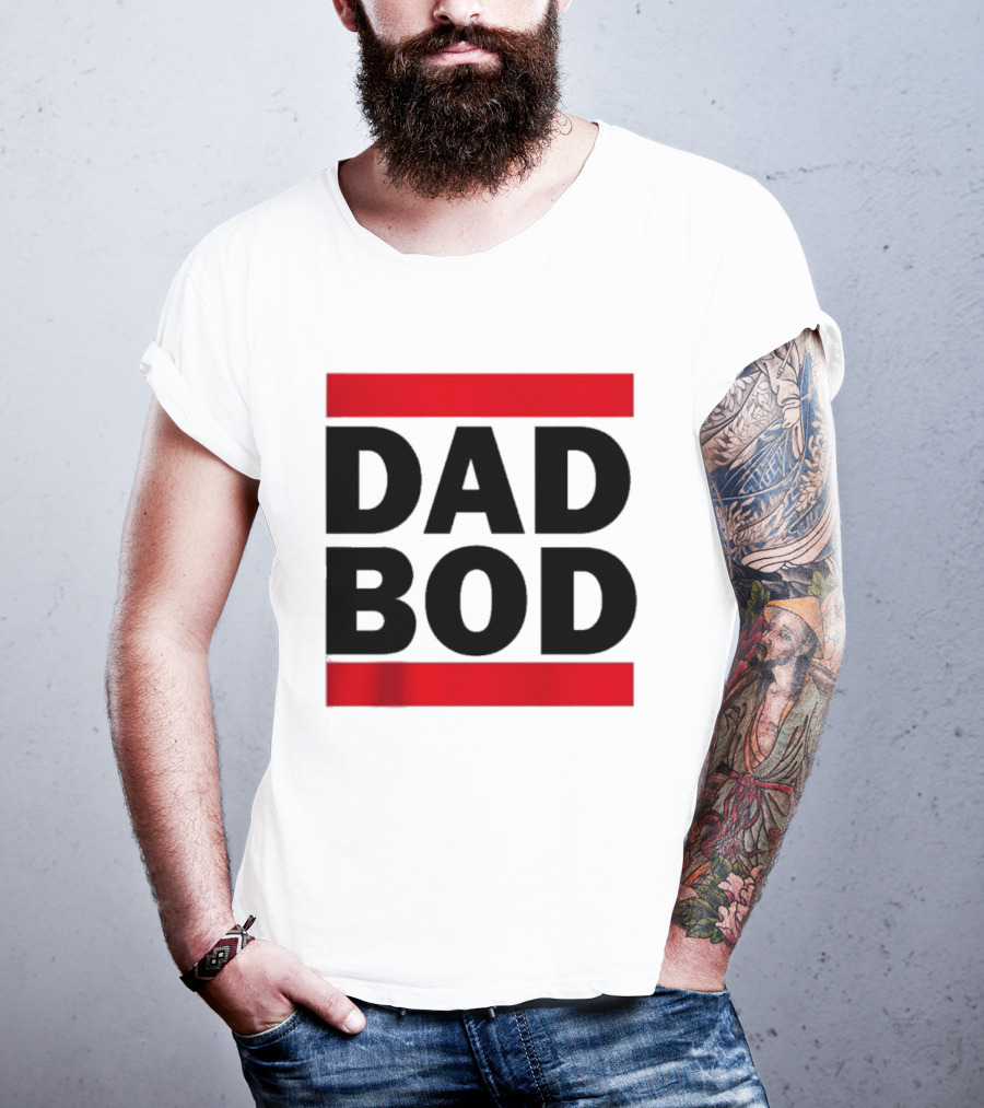 Dad Bod Red Stripes T-Shirt