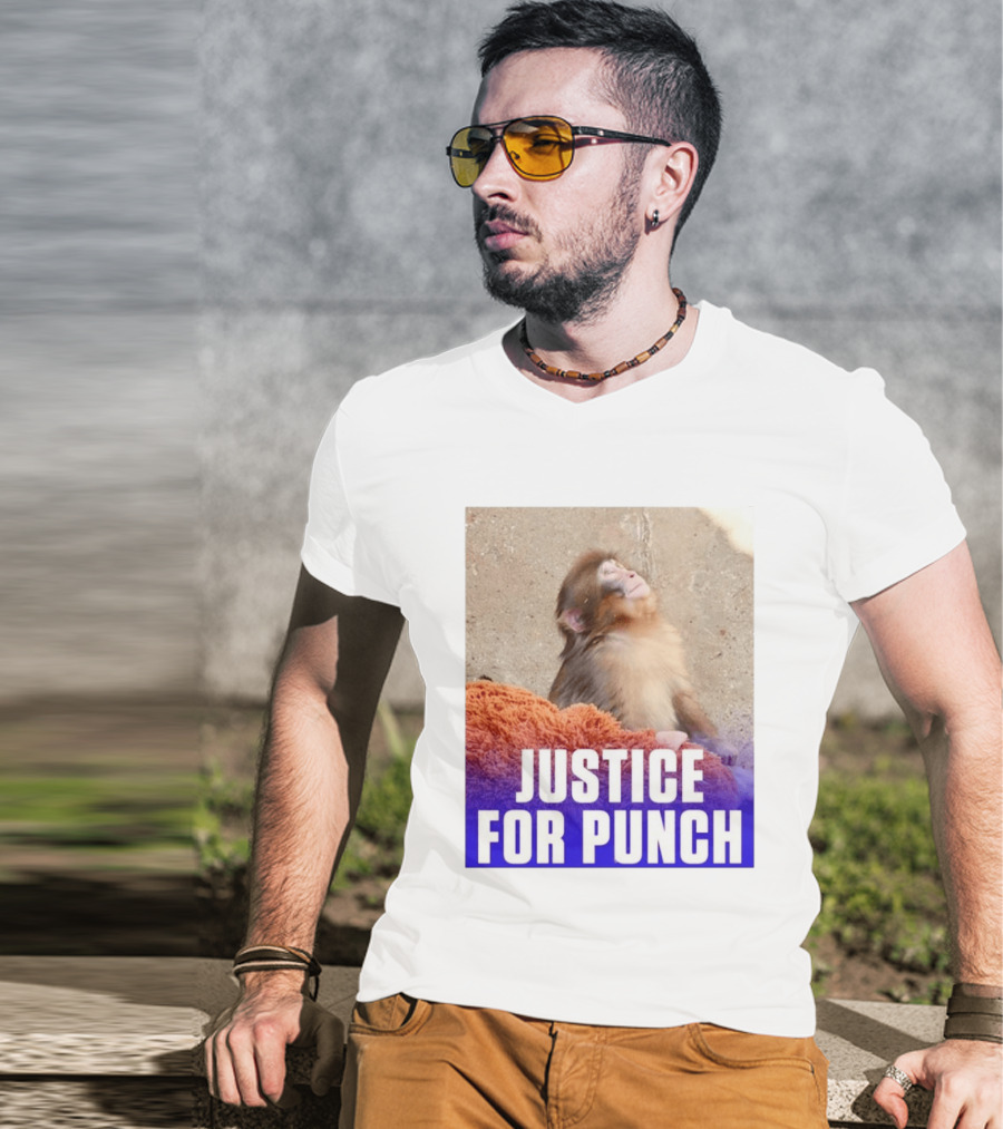 Justice For Punch Monkey T-Shirt