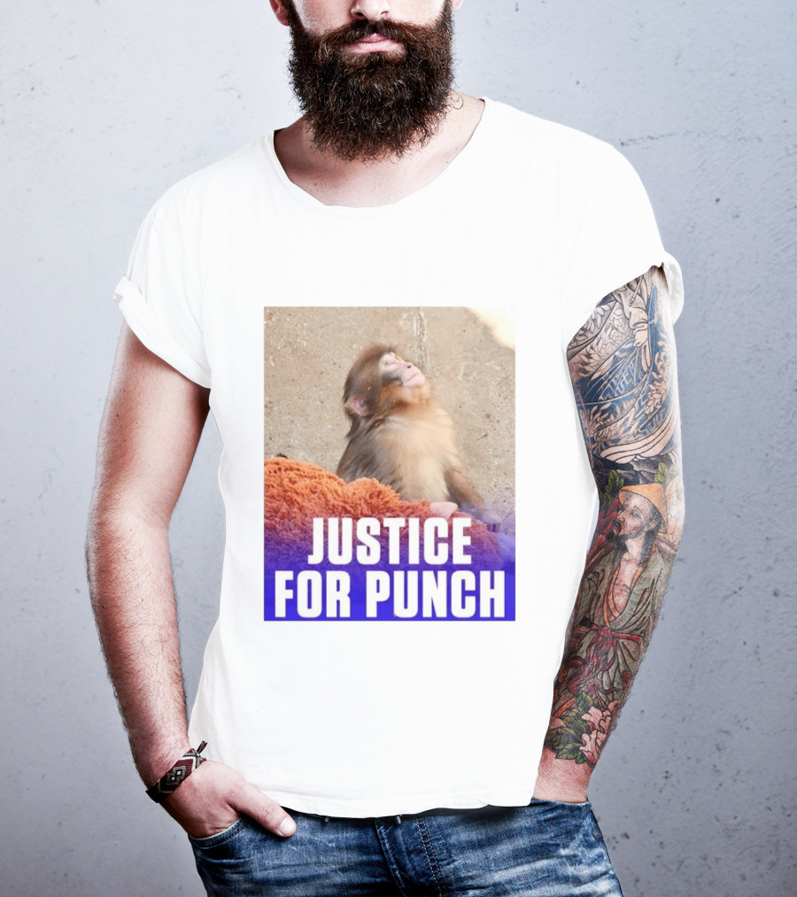 Justice For Punch Monkey T-Shirt