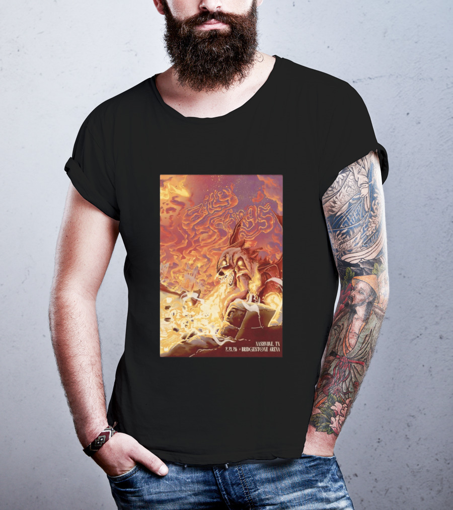 Billy Strings 2.21.26 Bridgestone Arena Nashville TN T-Shirt