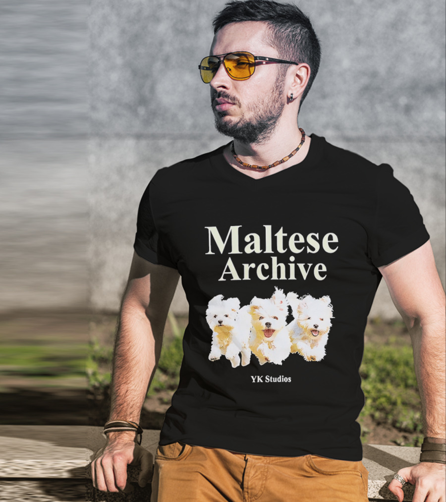 Maltese Archive YK Studios Playful Trio T-Shirt