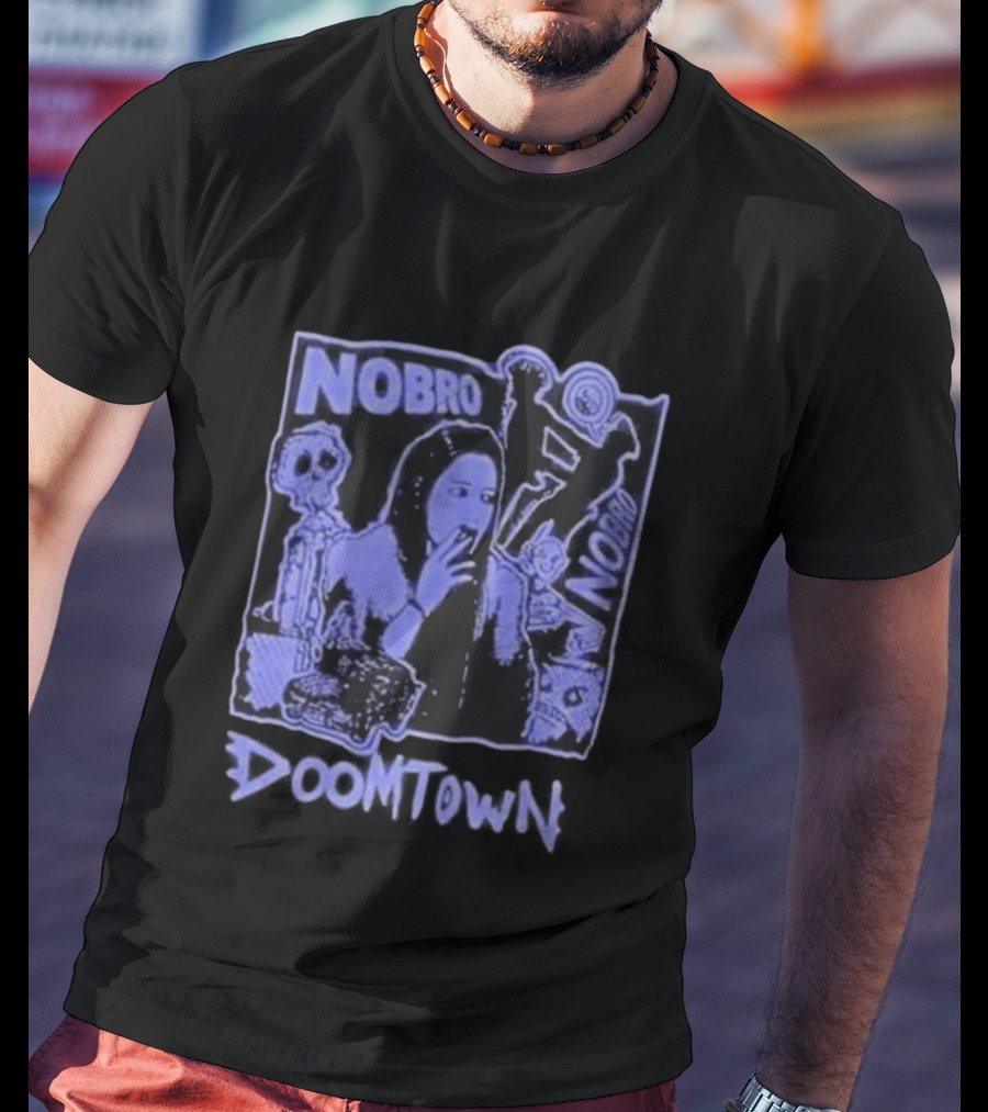 Nobro US Co Headlining Tour 2026 Baltimore Nevermore Hall February 20 Doom Town T-Shirt