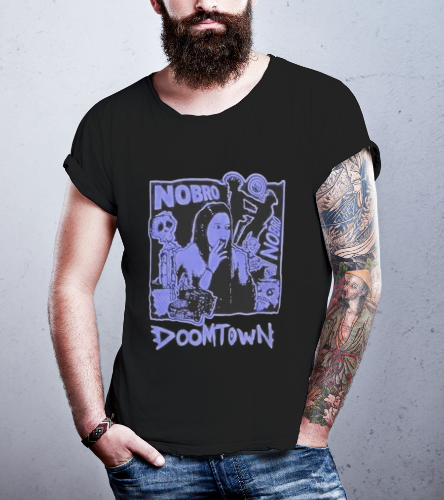Nobro US Co Headlining Tour 2026 Baltimore Nevermore Hall February 20 Doom Town T-Shirt