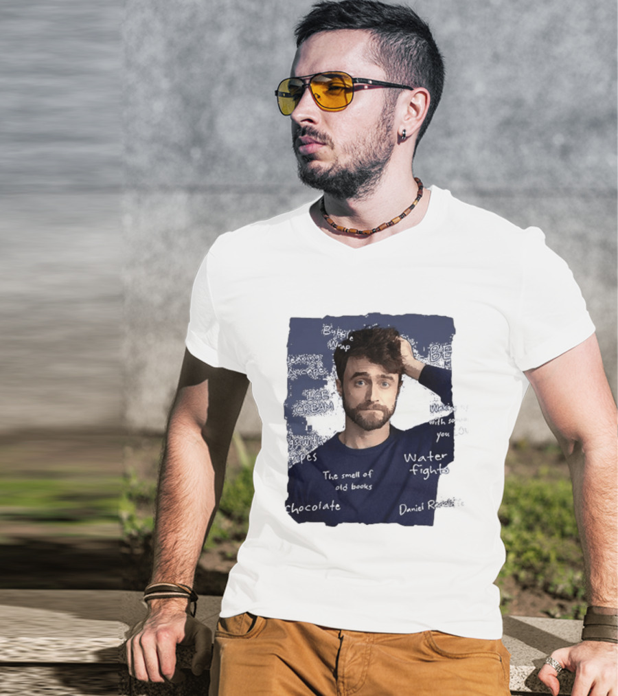 Bubble Wrap Beside Water Fights Ice Cream Chocolate The Smell Of Old Books Daniel T-Shirt