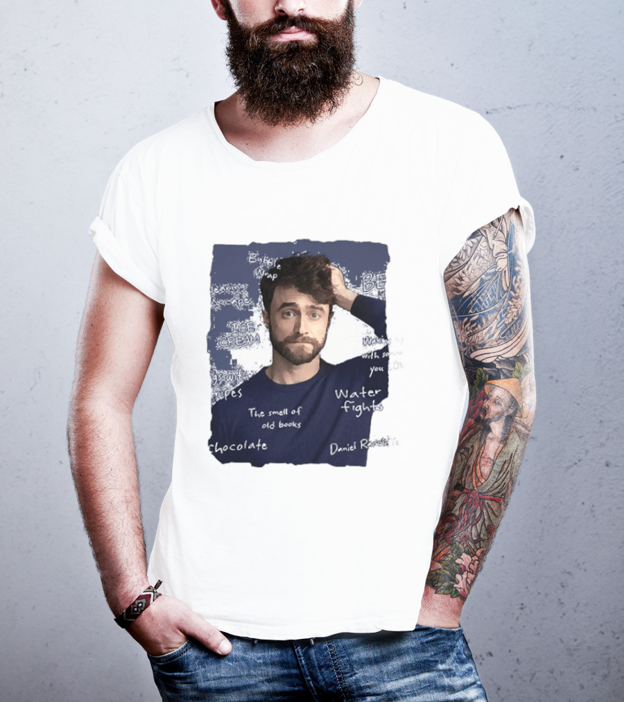 Bubble Wrap Beside Water Fights Ice Cream Chocolate The Smell Of Old Books Daniel T-Shirt