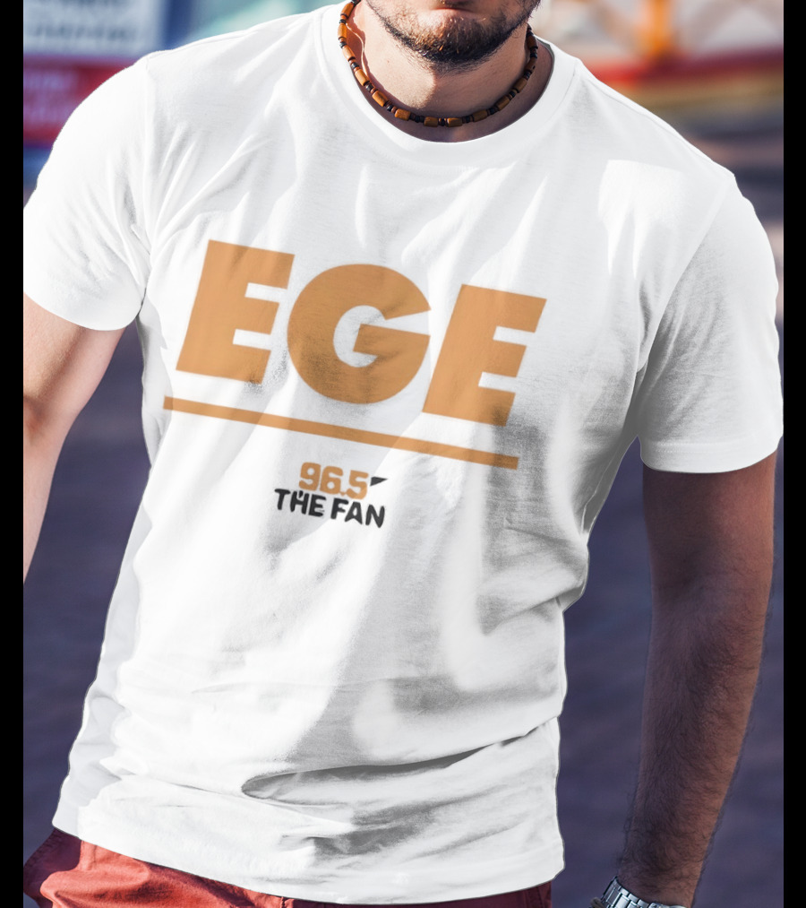 EGE 96.5 The Fan Kansas City Chiefs Football T-Shirt