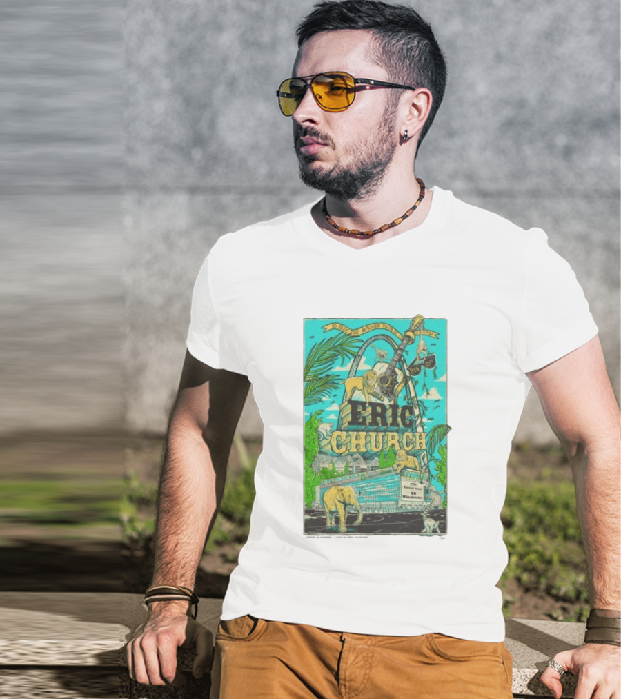 Eric Church St. Louis Gather Again Tour Feb 21 2026 Enterprise Center T-Shirt