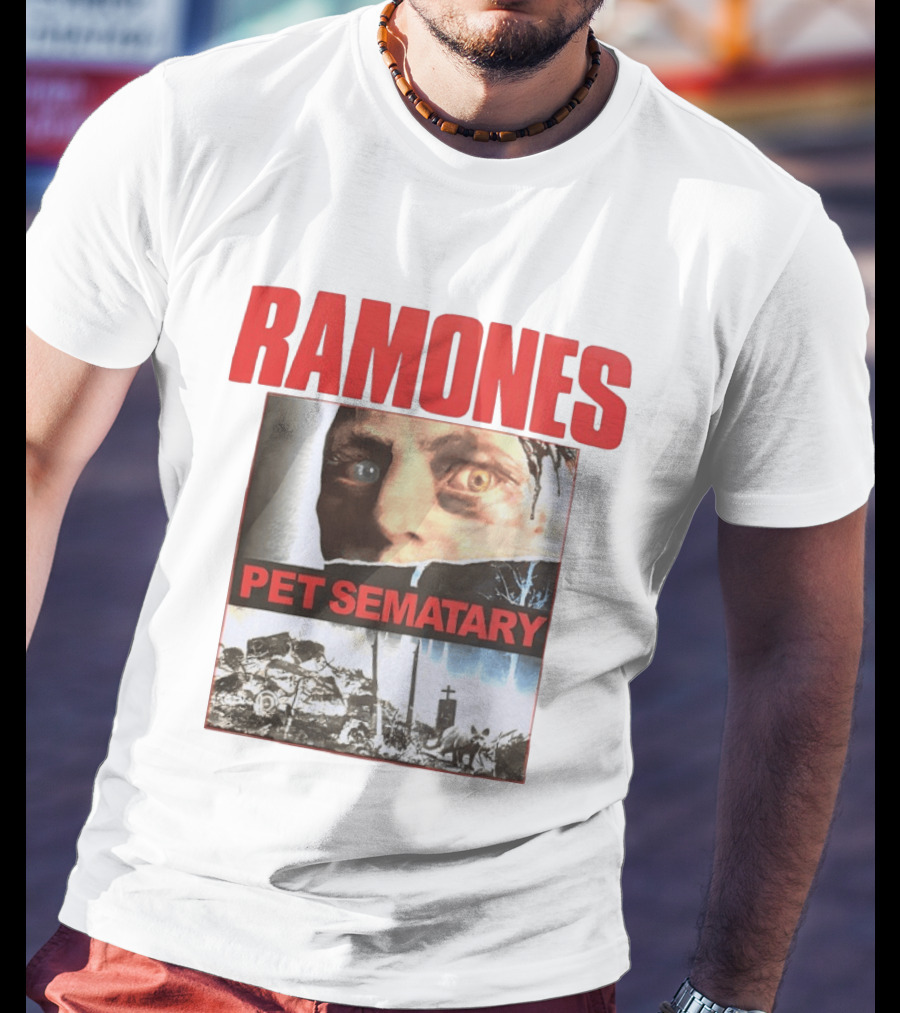 Ramones Pet Sematary Horror Movie T-Shirt