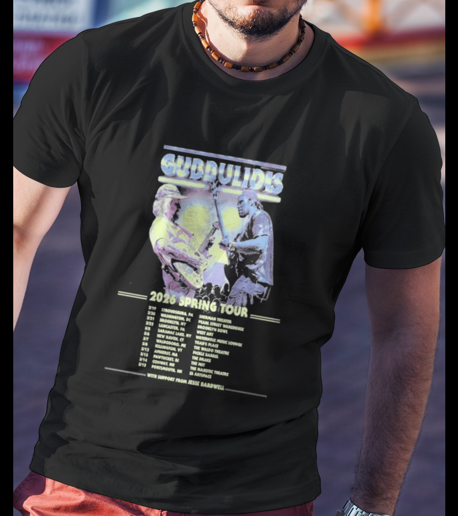 Gubbulidis 2026 Spring Tour Feb 20 Washington DC Live Concert Event T-Shirt
