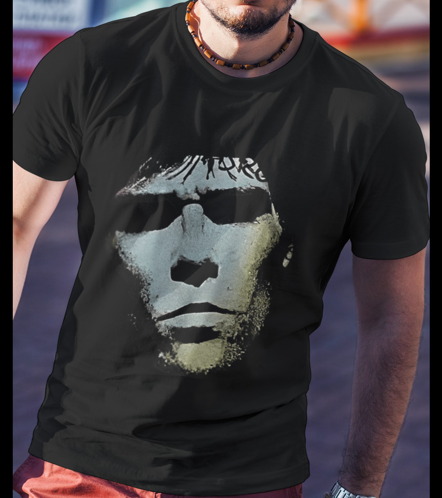 Ian Brown Face Pop Art Style Iconic Music Legend T-Shirt