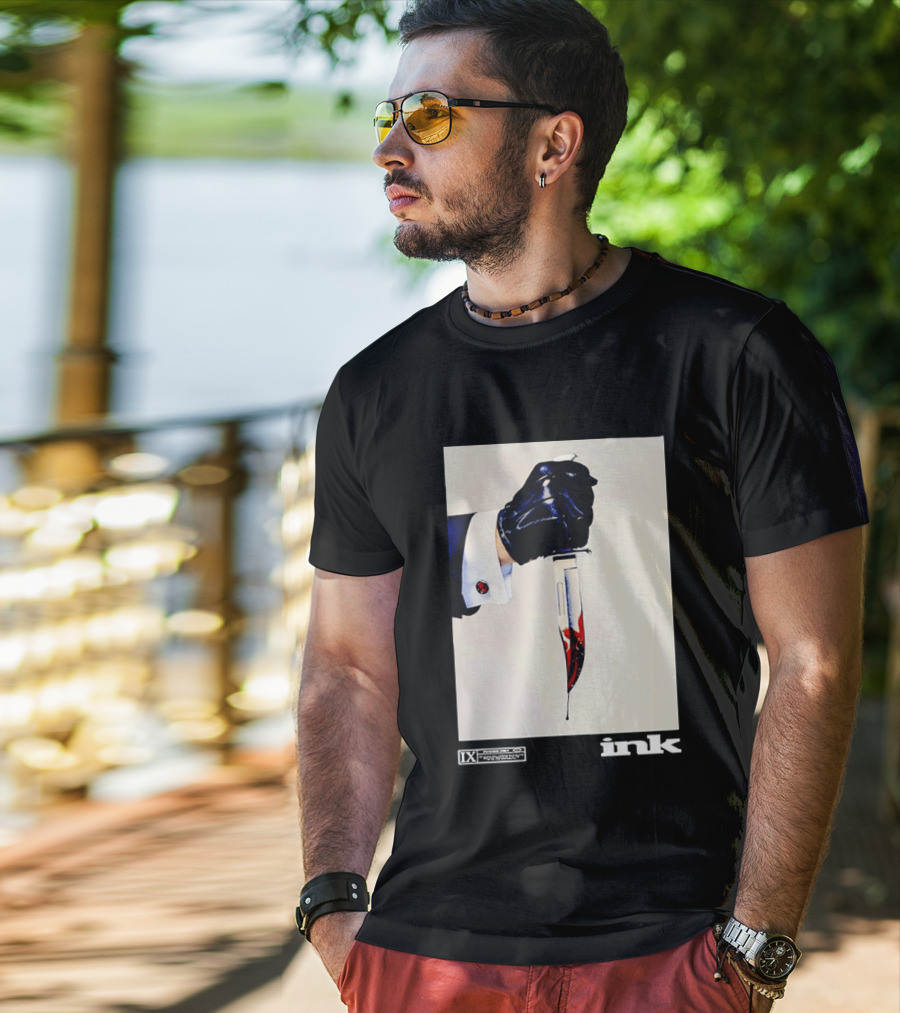Ice Nine Kills Scream 7 Nightmare On The Knife Part One Bloodied Blade T-Shirt