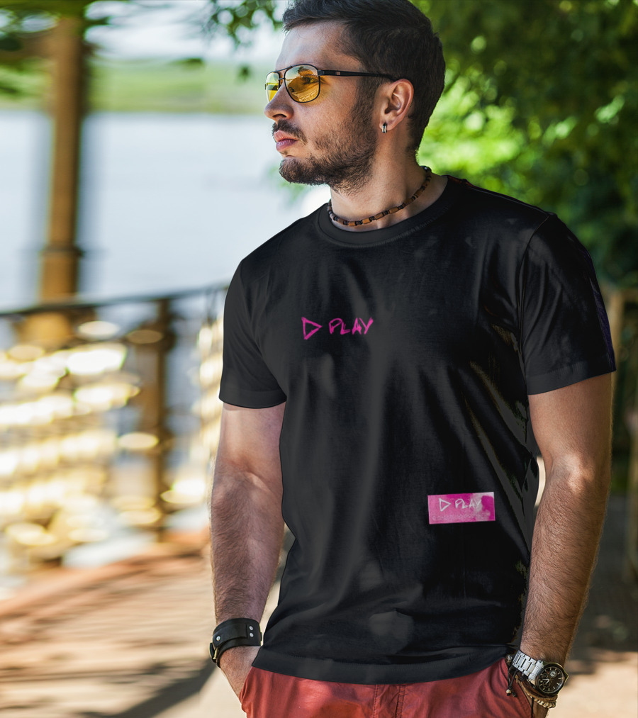 Ed Sheeran Loop Tour 2026 Play Pink T-Shirt
