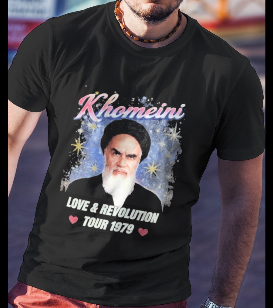 Khomeini Love & Revolution Tour 1979 T-Shirt