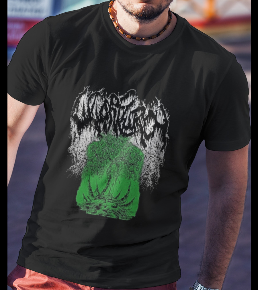 Ultrawharftimate Wharflurch Green Flame T-Shirt