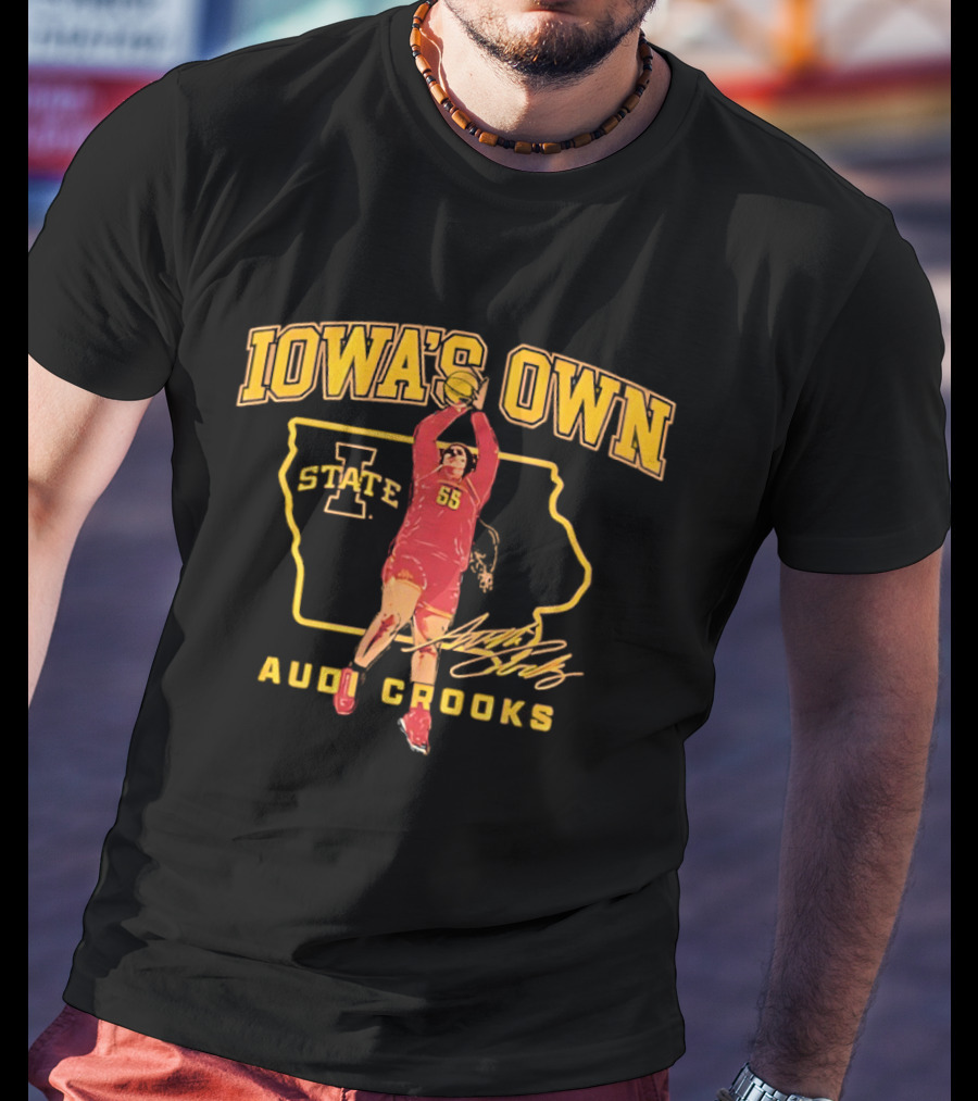 Iowa's Own Audi Crooks Iowa State Cyclones Women's Basketball T-Shirt