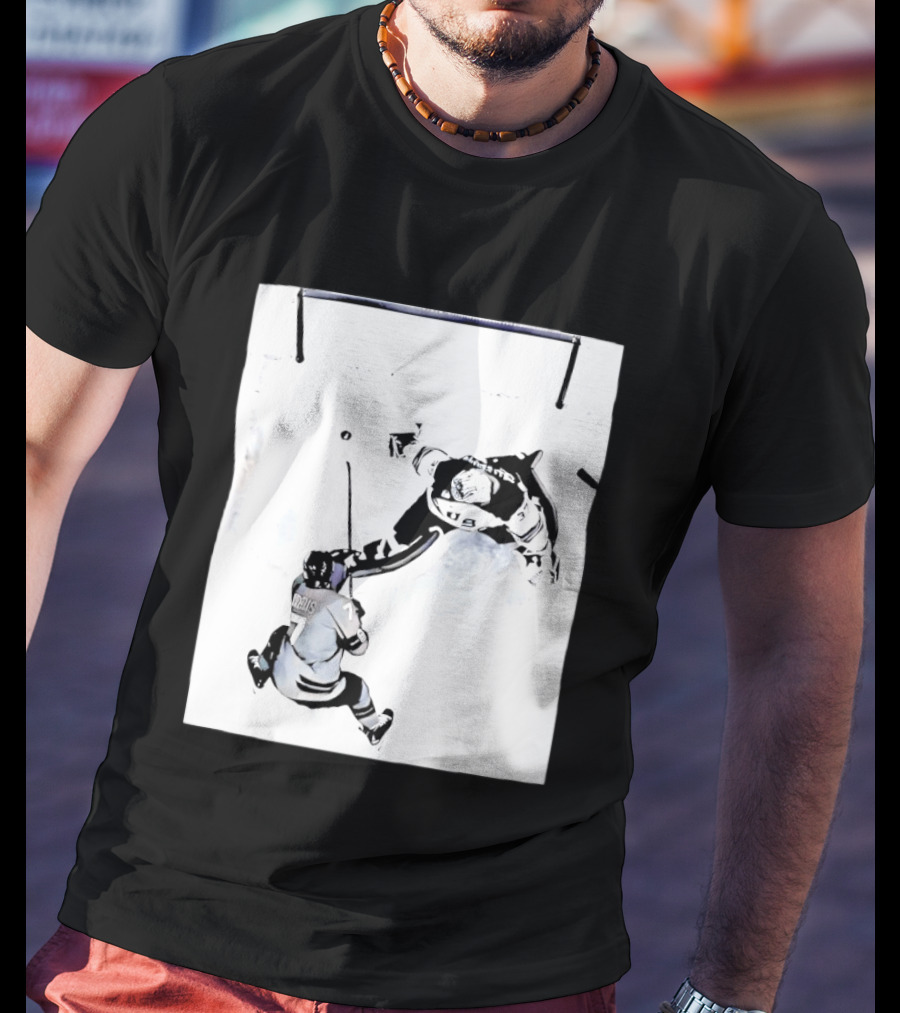 Connor Hellebuyck USA Olympic Gold Medal Win Hockey Action T-Shirt