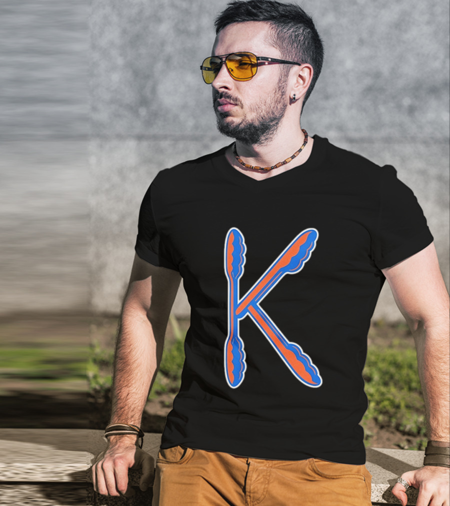 New York Mets K Tongs Baseball T-Shirt