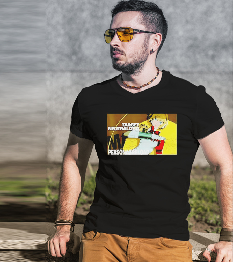 Target Neutralized Aigis Persona 3 Reload T-Shirt