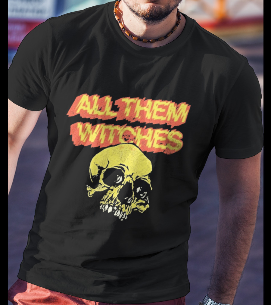 All Them Witches Skull Punk Bold Graphic 2026 T-Shirt