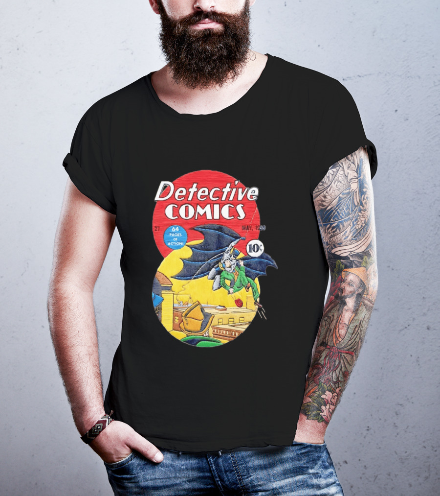 Detective Comics 27 May 1939 Batman 64 Pages Of Action T-Shirt