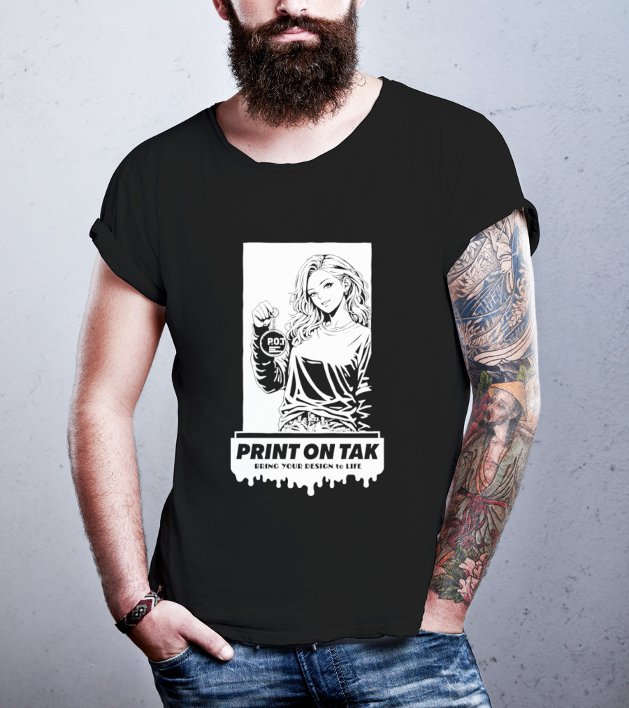 PRINT ON TAK Beautiful Girl Holding POT Bring Your Vision To Life T-Shirt