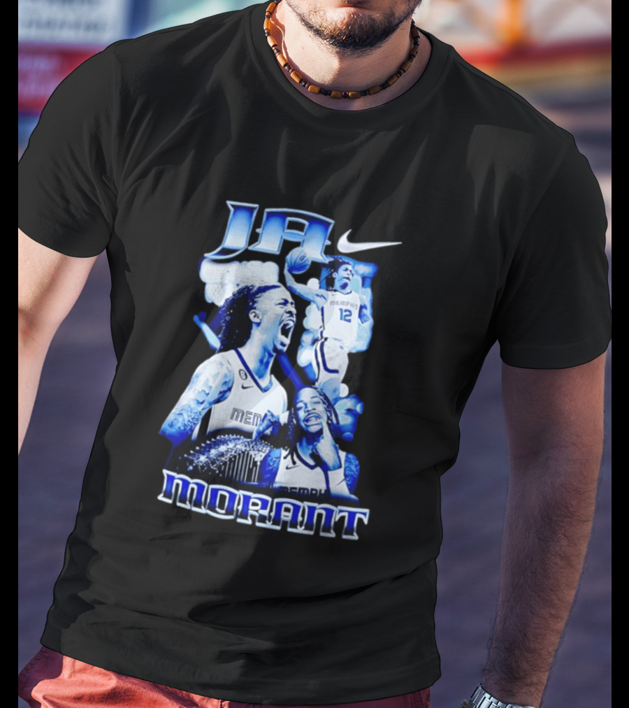 Ja Morant Memphis NBA All Star Highlights Nike Grizzlies T-Shirt