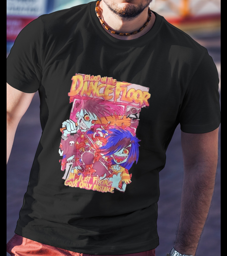 Blood On The Dance Floor I'm Just Fixing God's Only Mistake Zombie Chainsaw T-Shirt